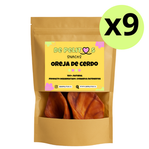 Oreja de cerdo  - Pack 18 unidades enteras