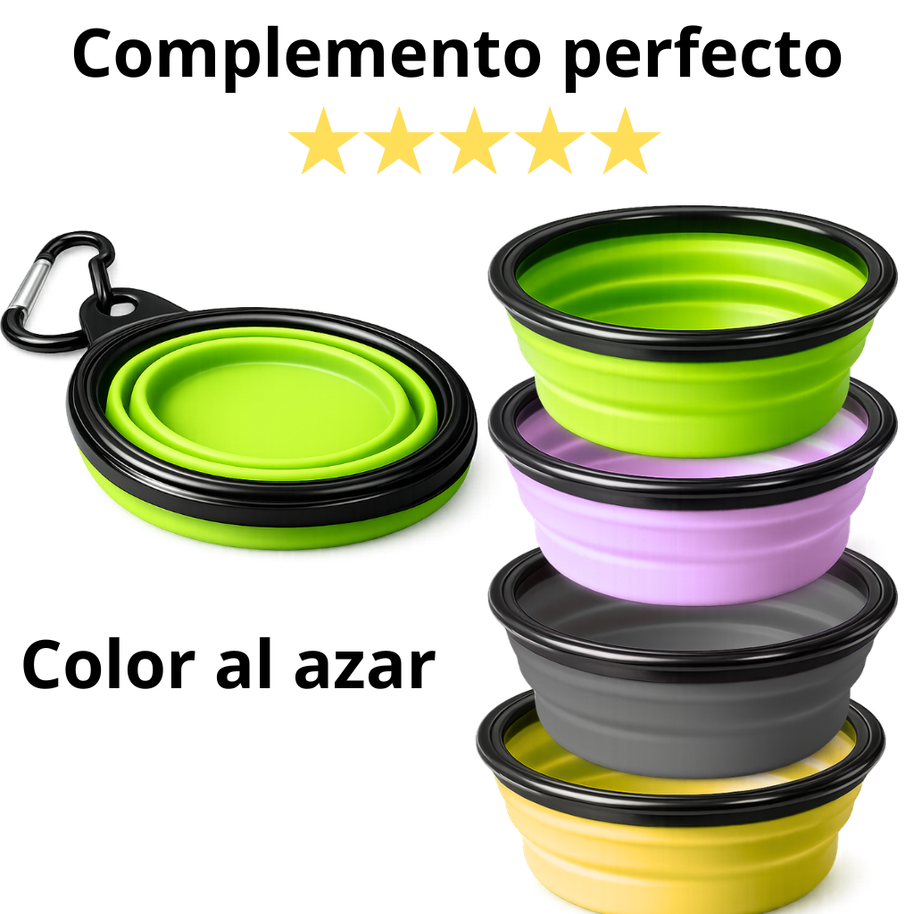 🎁REGALO: Plato plegable de silicona - Multiuso